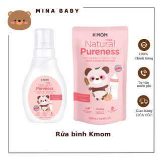 NƯỚC RỬA BÌNH SỮA, RAU QUẢ HỮU CƠ KMOM