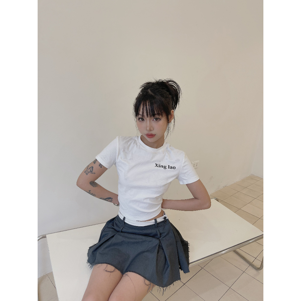 Áo baby tee thun nữ cotton ngắn tay cổ tròn DỄ THƯƠNG XÍNH LAO ĐÁNG YÊU