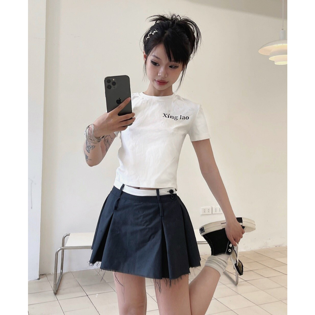 Áo baby tee thun nữ cotton ngắn tay cổ tròn DỄ THƯƠNG XÍNH LAO ĐÁNG YÊU