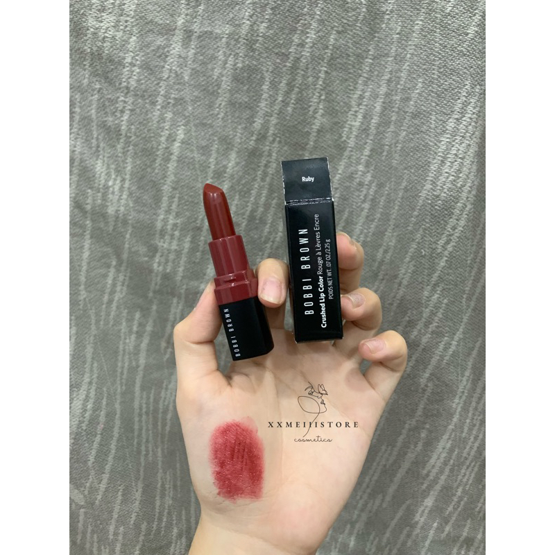Son thỏi Bobbi Brown minisize màu Ruby
