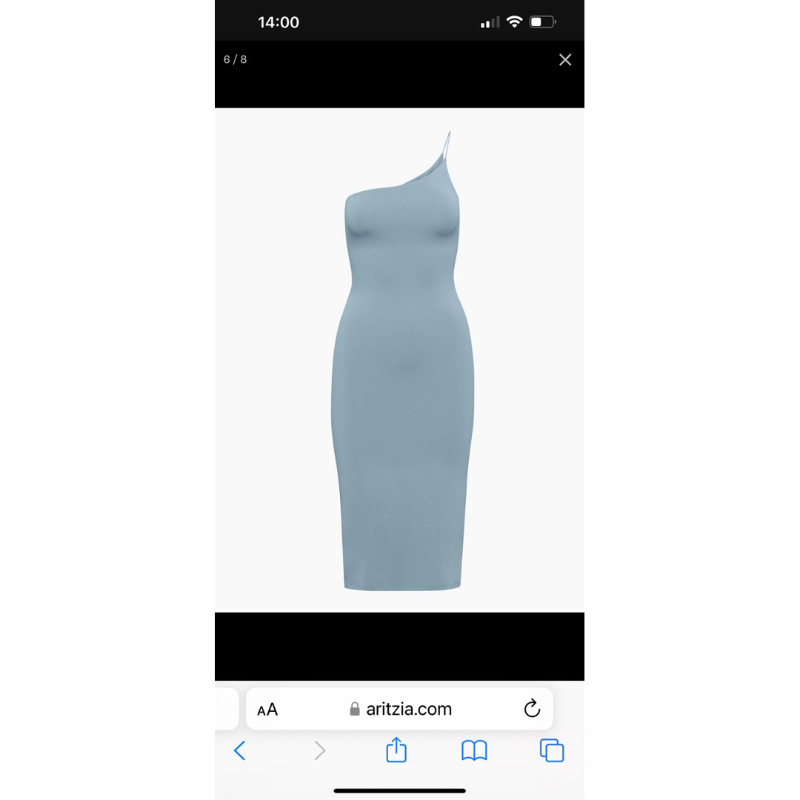 Đầm babaton chéo 1 dây S