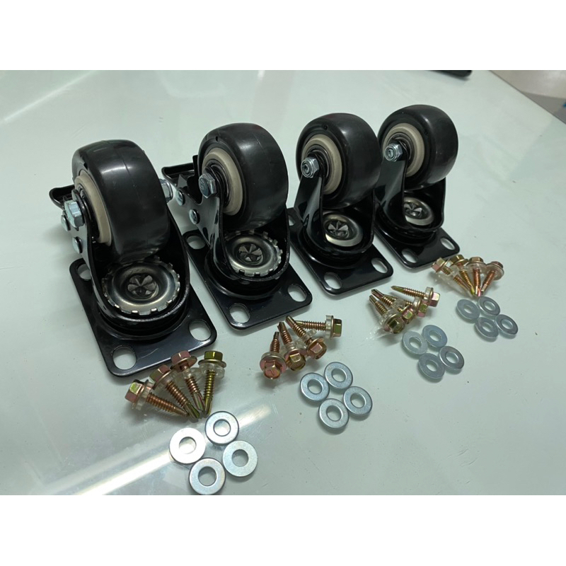 Bánh xe 5 phân kèm ốc vít  vít 2