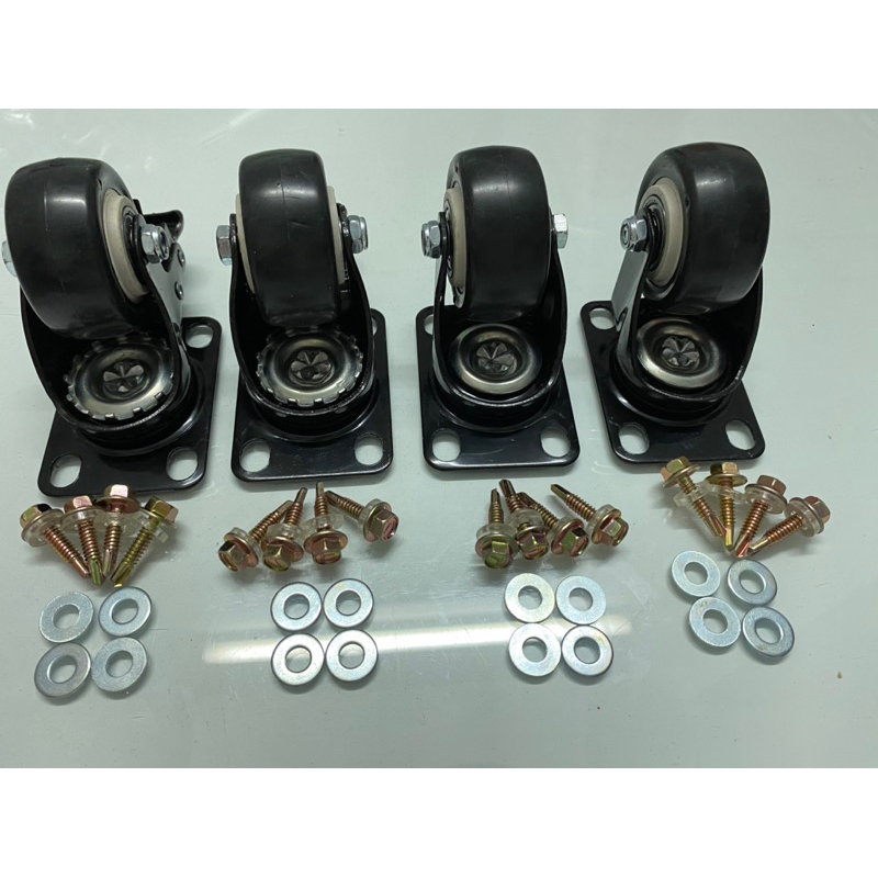Bánh xe 5 phân kèm ốc vít  vít 2