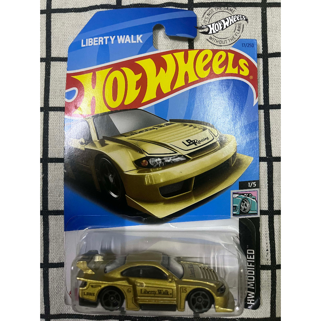 Hot wheels xe mô hình Nissan Silvia (S15) - Gold
