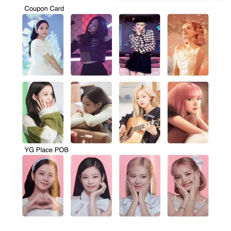 Photocard BLACKPINK THE GAME COUPON CARD CHÍNH HÃNG