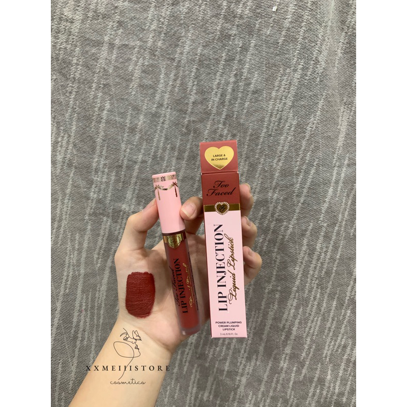 Son kem Too Faced màu Large & in charge (sx2020)