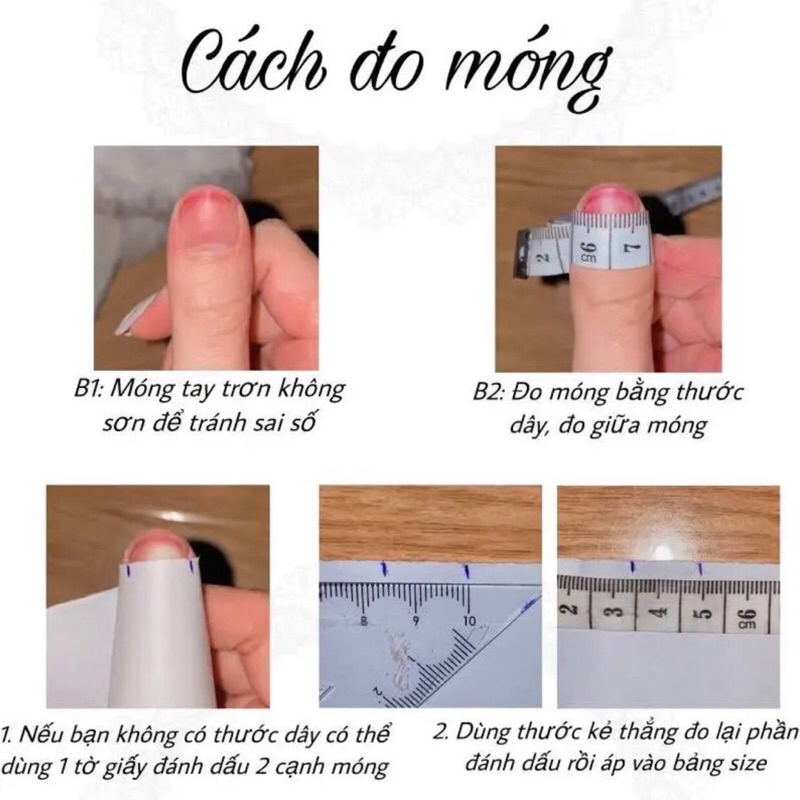 Nail box nơ trắng cam