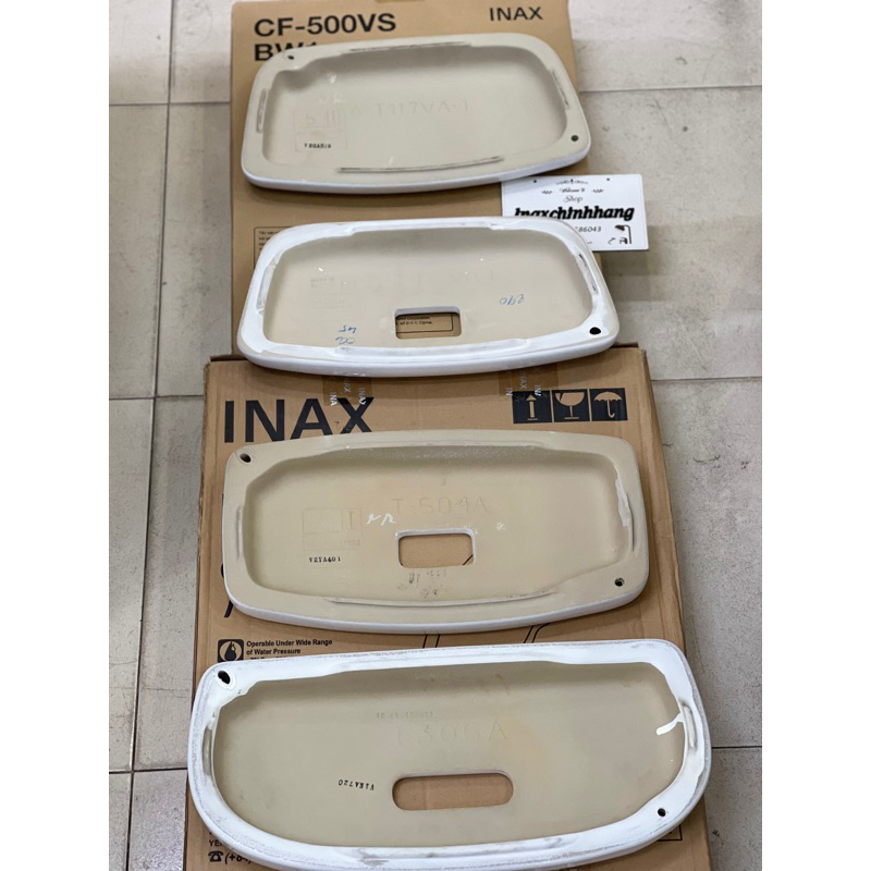 Nắp sứ két nước cầu inax C-117VA,108VA,306VA, 504VAN - Hàng chính hãng