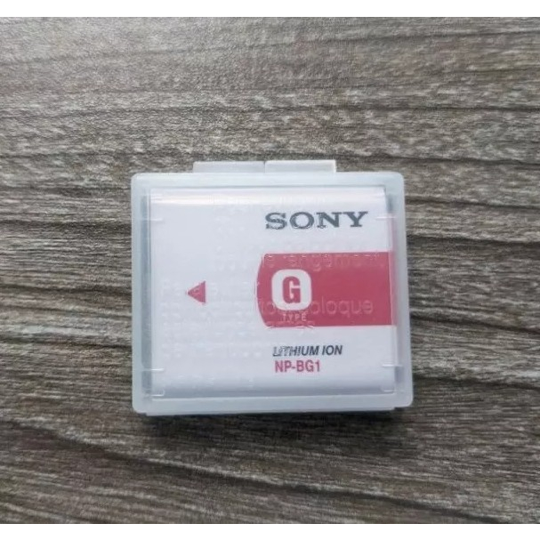BH 3 tháng-Pin sạc Sony NP-BG1 cho các loại máy ảnh Sony: DSC-W300; DSC-W200; DSC-W170; DSC-W150; DSC-W130...