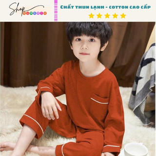 Bộ Đồ Ngủ cho bé 💖 Bộ Dài tay cho bé trai và bé gái 💖Chất thun lạnh mềm mát phong cách Hàn Quốc xinh xắn - KungXiuShop