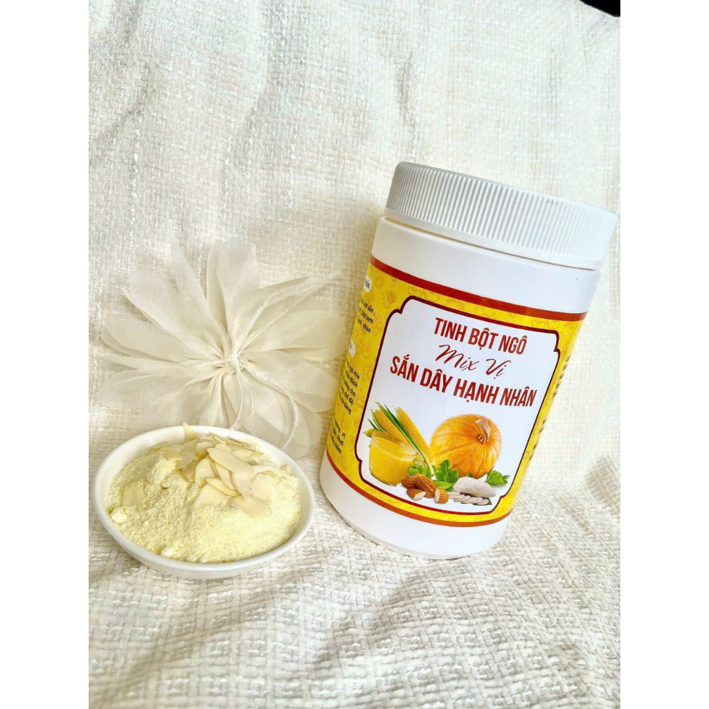 Tinh bột ngô mix vị hạnh nhân sắn dây