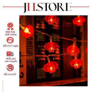 ⚡SIÊU SALE⚡DÂY ĐÈN TRANG TRÍ TẾT 6m 40bóng🏮PHÚC-KẾT BÌNH AN-LỒNG ĐÈN🏮GIÁNG SINH🎄NOEL☃️TRANG TRÍ-DECOR🏮ĐÈN LED(ĐẦU CẮM U