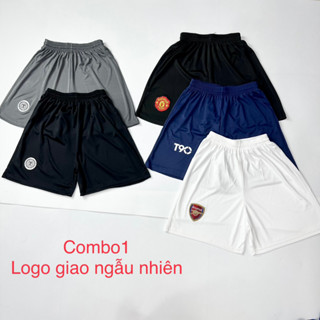 Combo 5 quần đùi thể thao nam chất liệu thun lạnh, quần sooc thể thao mặc nhà chât liệu thun lạnh