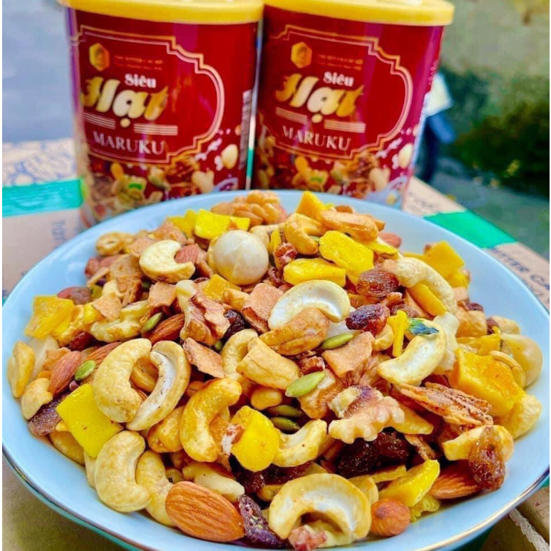 Ngũ cốc siêu hạt không yến mạch makuru, hộp 500gr