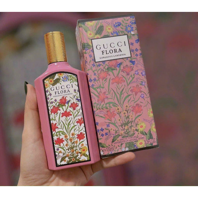 Nước hoa Gucci Flora EDP ( xanh/ hồng )