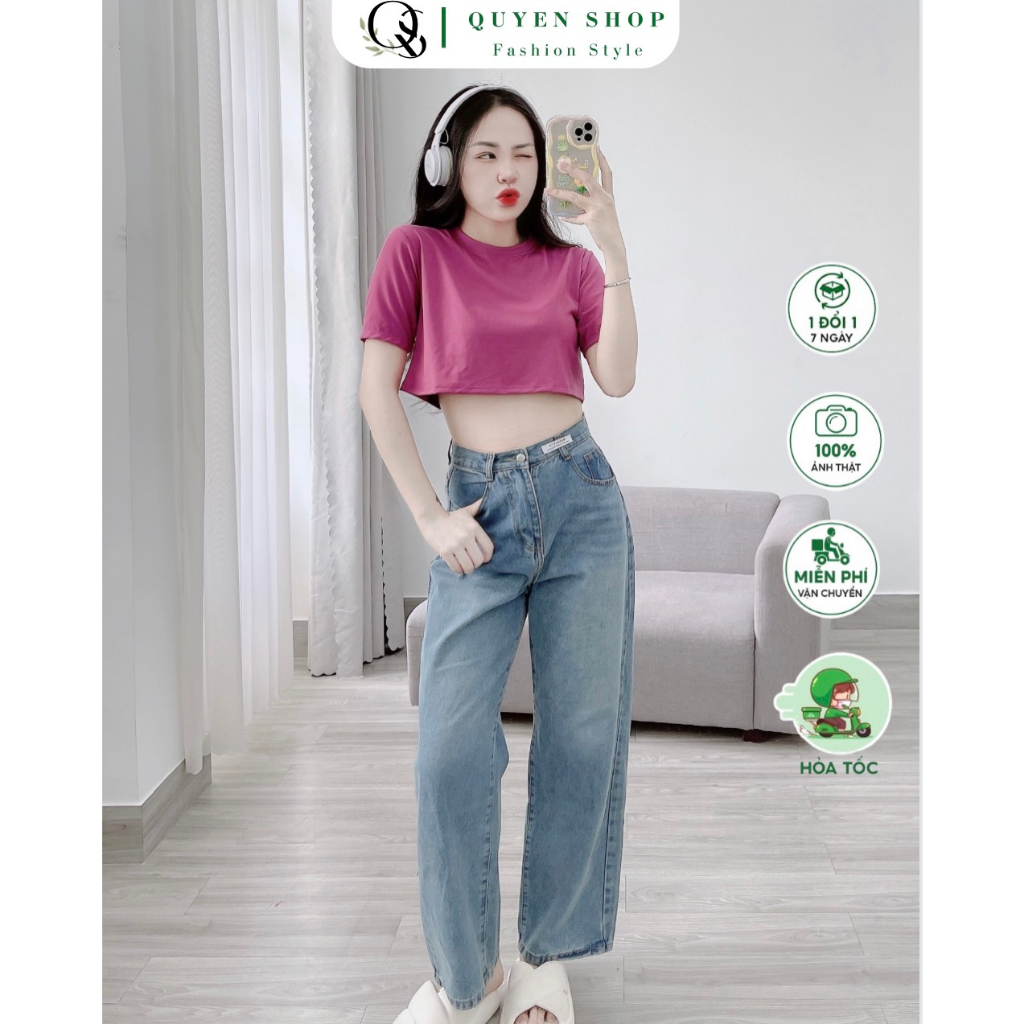 Áo Thun From Rộng Croptop QS QUYEN SHOP