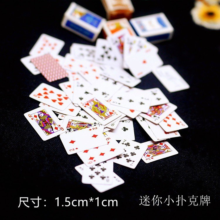 BỘ BÀI SIÊU MINI 54 LÁ , 1.5CM