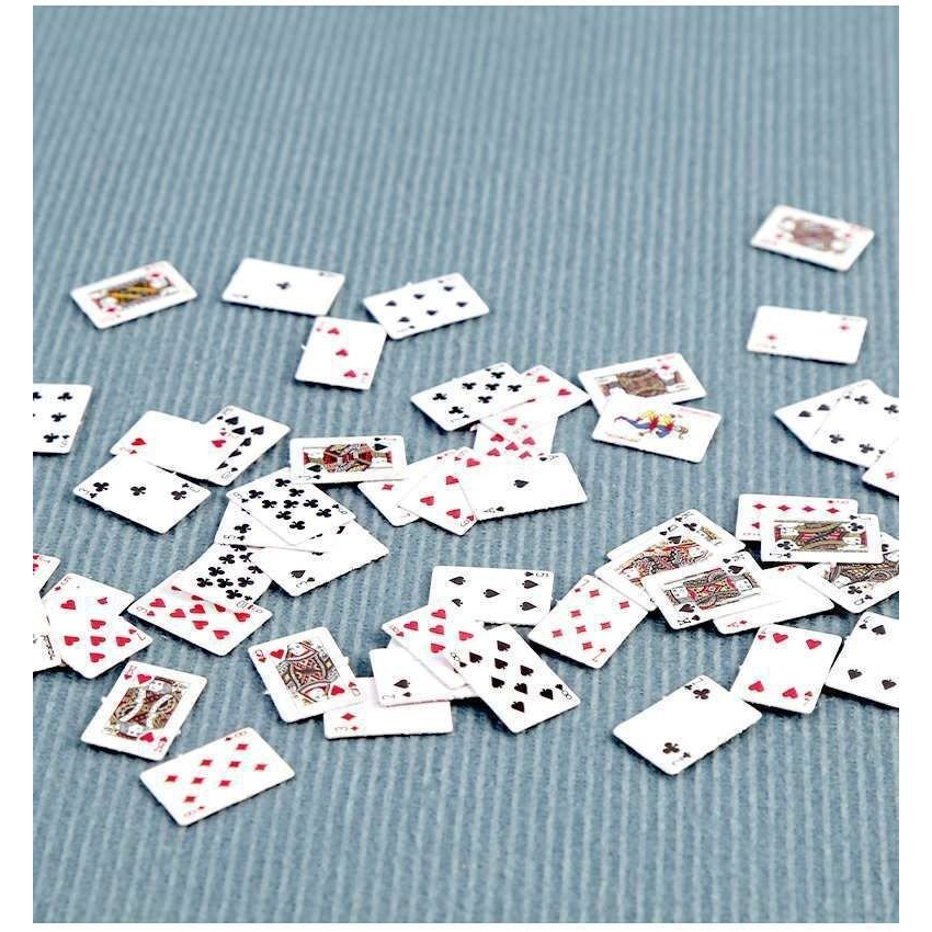 BỘ BÀI SIÊU MINI 54 LÁ , 1.5CM