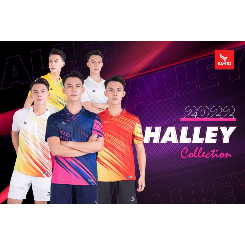 áo polo thể thao (cầu lông, bóng bàn, chạy bộ, tennis,…) Kamito Halley