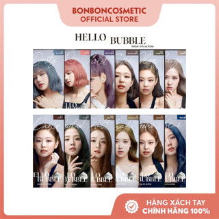 NHUỘM TÓC BỌT MISE EN SCENE Hello Bubble Foam Color bản BLACK PINK - BONBONCOSMETIC