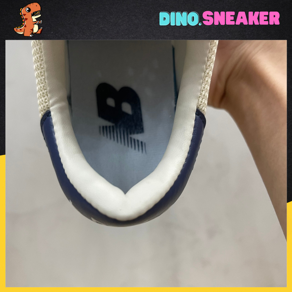 Giày New Balance 300 Beige Navy, NB 300 Xanh Than - Dino.Sneaker