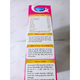 alphavit giúp ăn ngon ,ngủ ngon