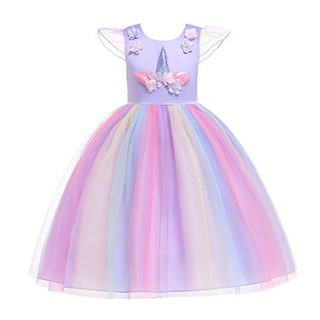 Đầm công chúa bé gái pony