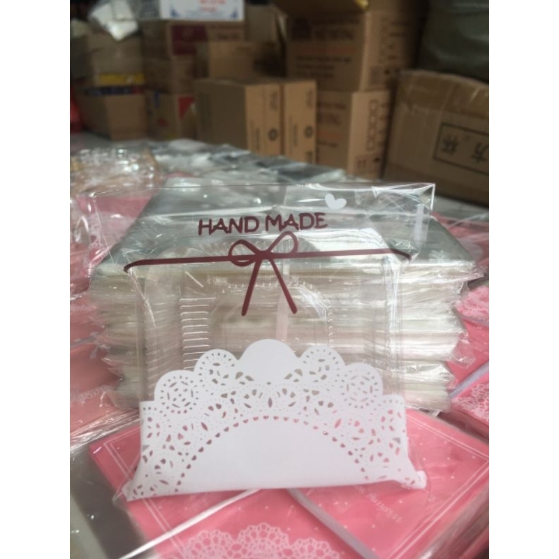 khay túi dán 200g ( sét 100 bộ )