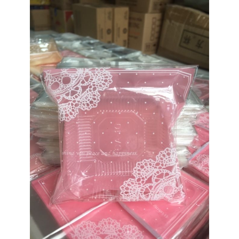 khay túi dán 200g ( sét 100 bộ )