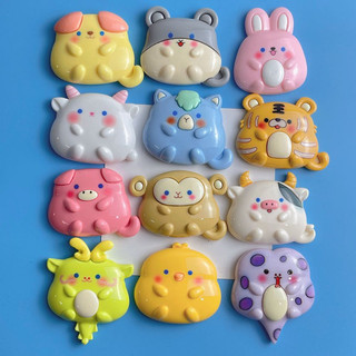 (Mua từ 3sp để được giá tốt) Charm 3D nổi mẫu 12 con giáp