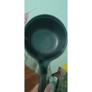 Chảo lòng sâu colormic korea king size 24,26,28,30,32cm-màu xanh
