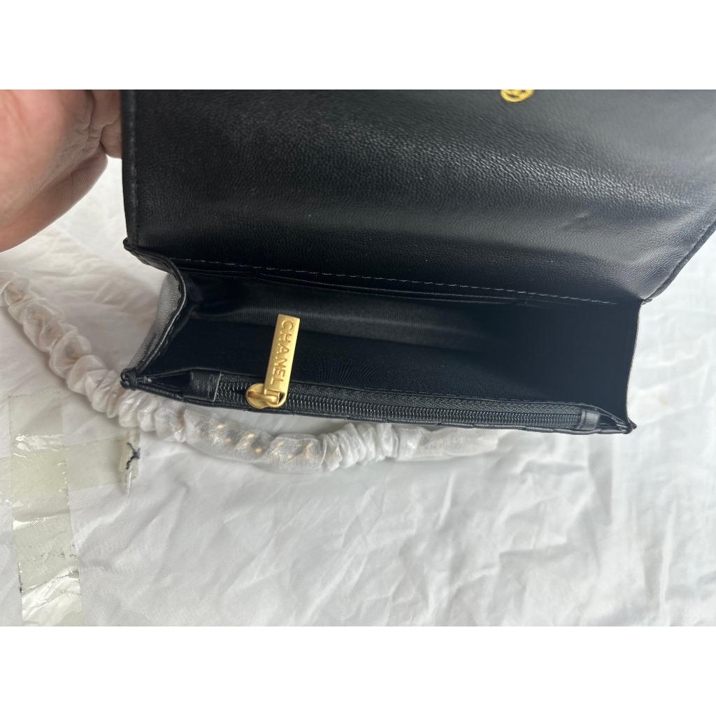 Túi xách tay nữ trang trí logo Channel cao cấp thiết kế sang trọng