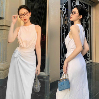 ĐẦM MIDI SÁT NÁCH NƠ EO