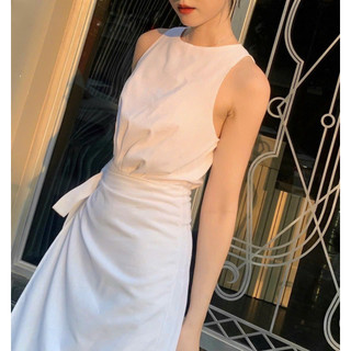 ĐẦM MIDI SÁT NÁCH NƠ EO