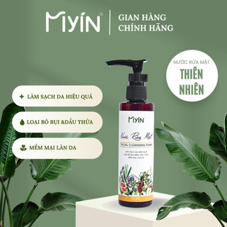 Nước rửa mặt MYIN thiên nhiên lành tính, làm sạch sâu phù hợp với tất cả loại da cung cấp độ ẩm cho da