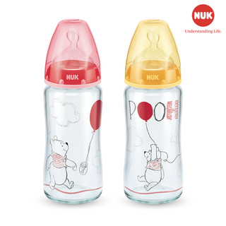 Bình sữa nuk premium choice+ thủy tinh 240ml núm ti s1 - m