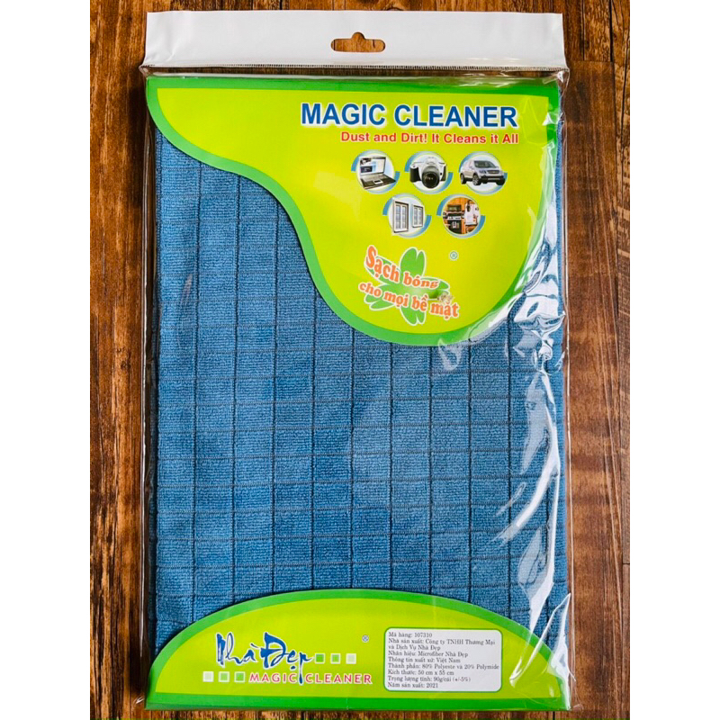 Khăn lau xe ô tô khăn lau đa năng size 50x55 NDF siêu mềm không trầy xướt