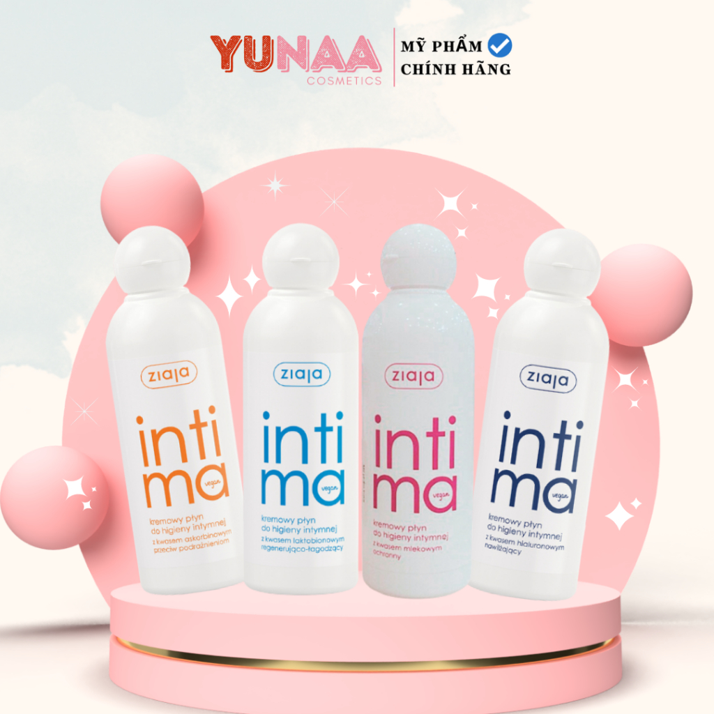 Dung Dịch Vệ Sinh Intima - Giúp Khử Mùi, Dưỡng Ẩm, Tăng Đàn Hồi Cho Da