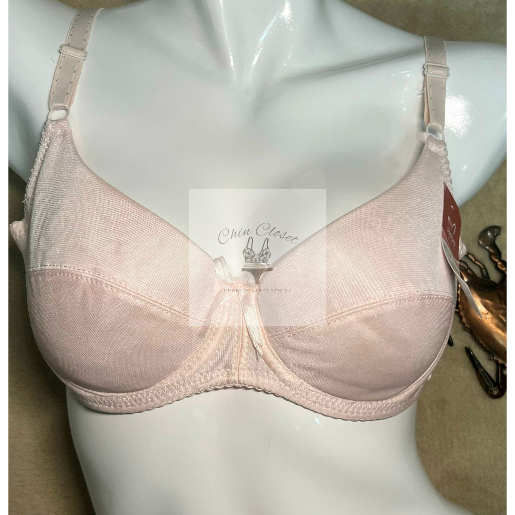 Áo lót mỏng satin có gọng cài sau