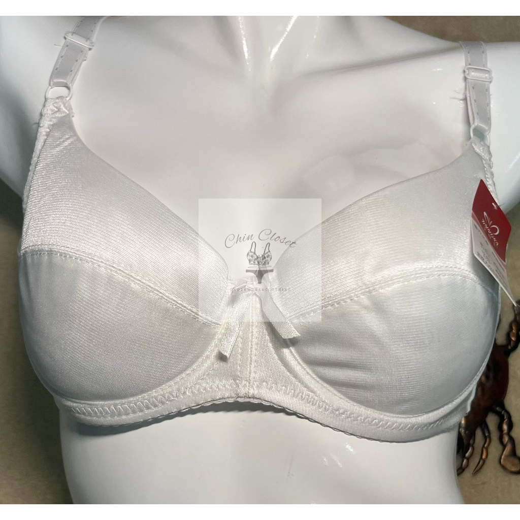 Áo lót mỏng satin có gọng cài sau