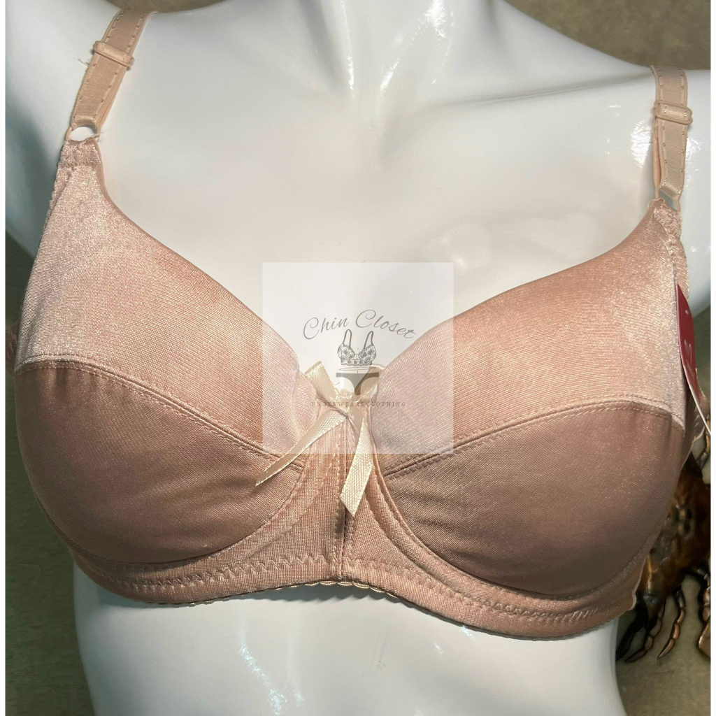 Áo lót mỏng satin có gọng cài sau