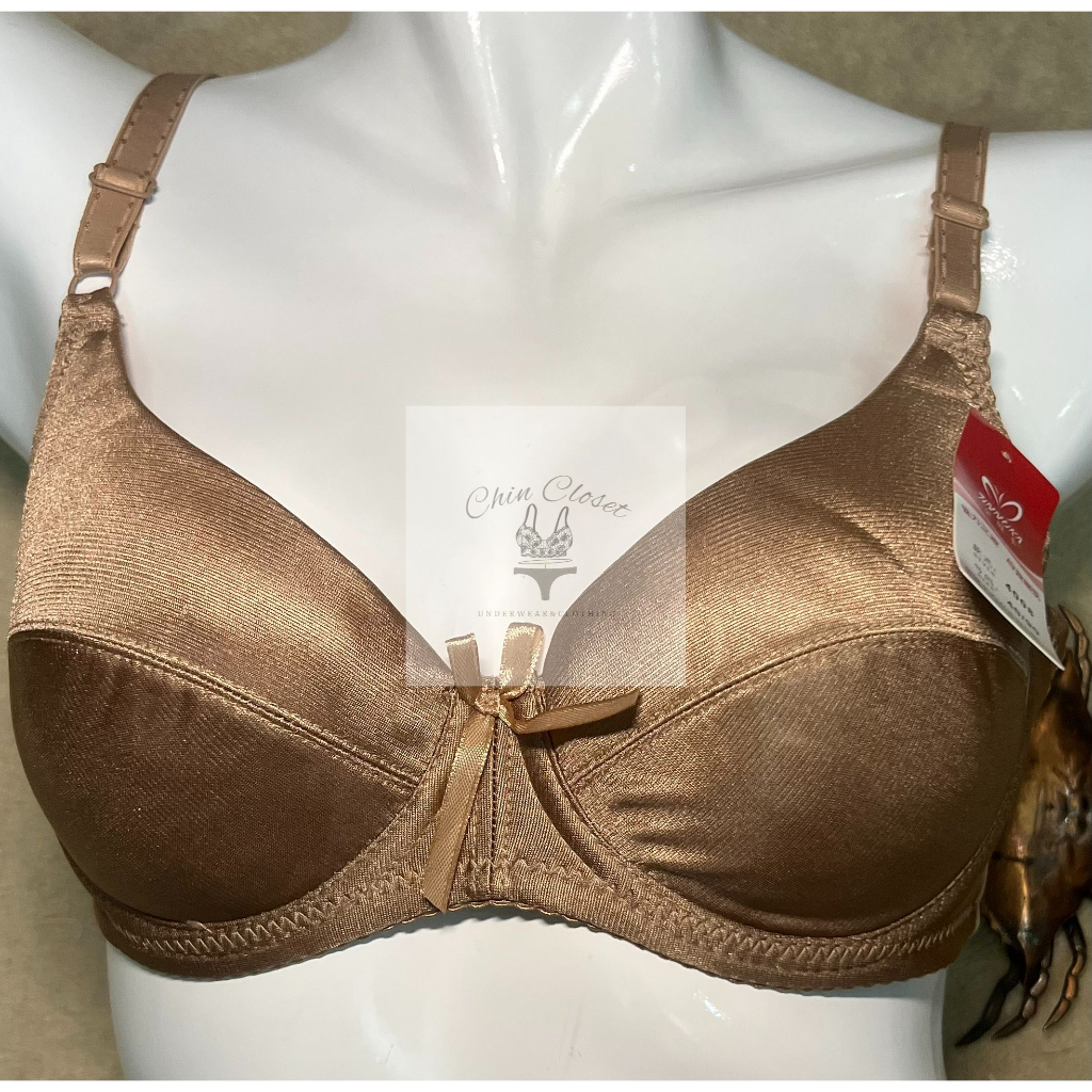 Áo lót mỏng satin có gọng cài sau