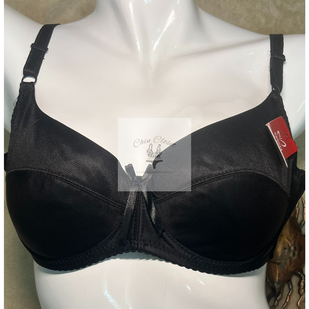 Áo lót mỏng satin có gọng cài sau