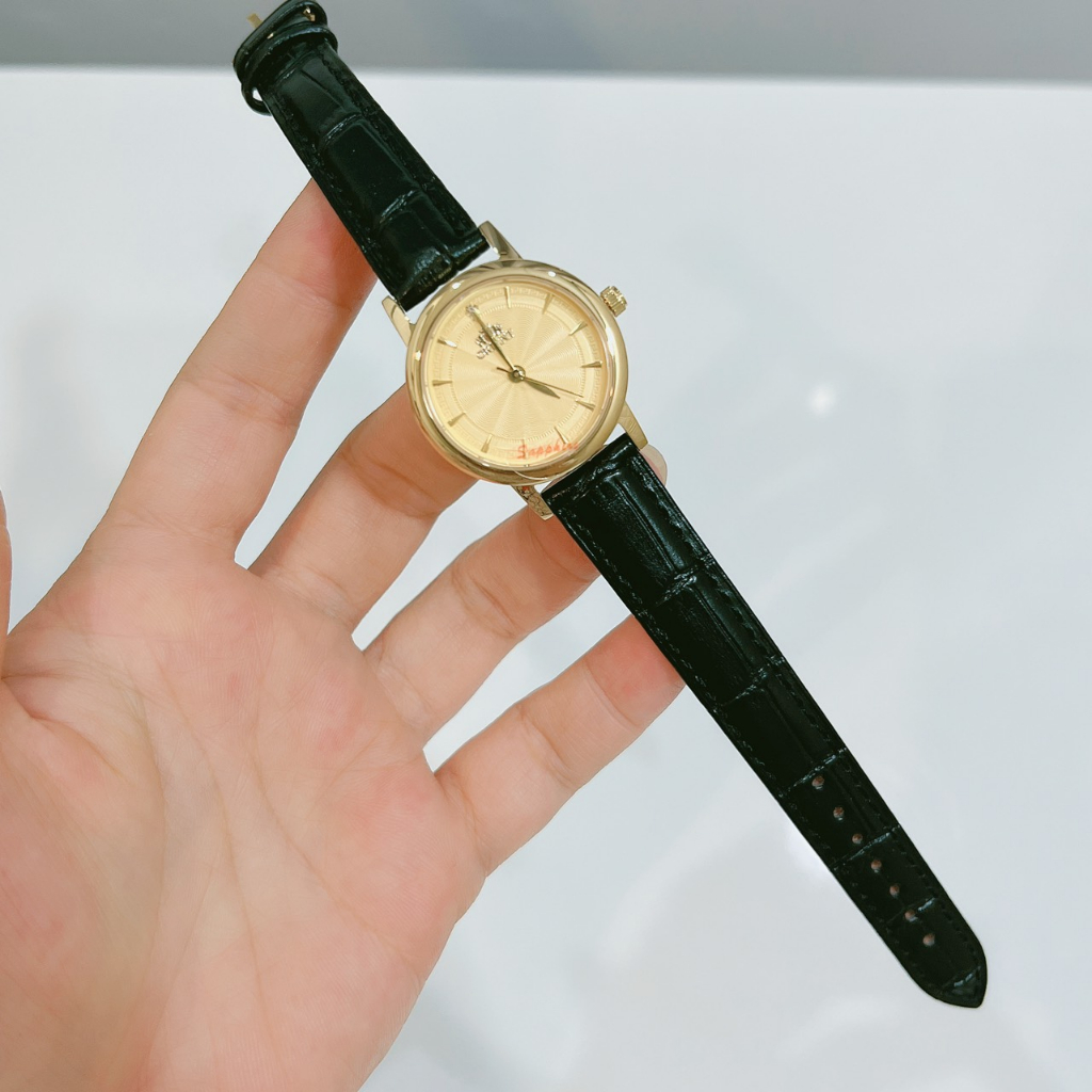 Đồng Hồ Nữ ORIENT  Dây Da, Size mặt 26mm, Kính sapphire chống trày ,máy pin,3kim, máy nhật, chống nước , Bảo Hành 12 t