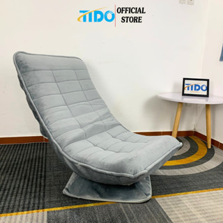 Ghế lười tatami thư giãn xoay 360 độ TIDO ghế bệt tựa lưng chất liệu cotton thoáng khí điều chỉnh 5 cấp độ