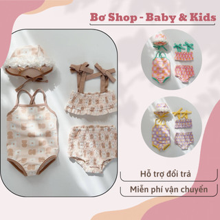 Bikini cho bé gái hai mảnh đồ bơi cho bé gái một mảnh