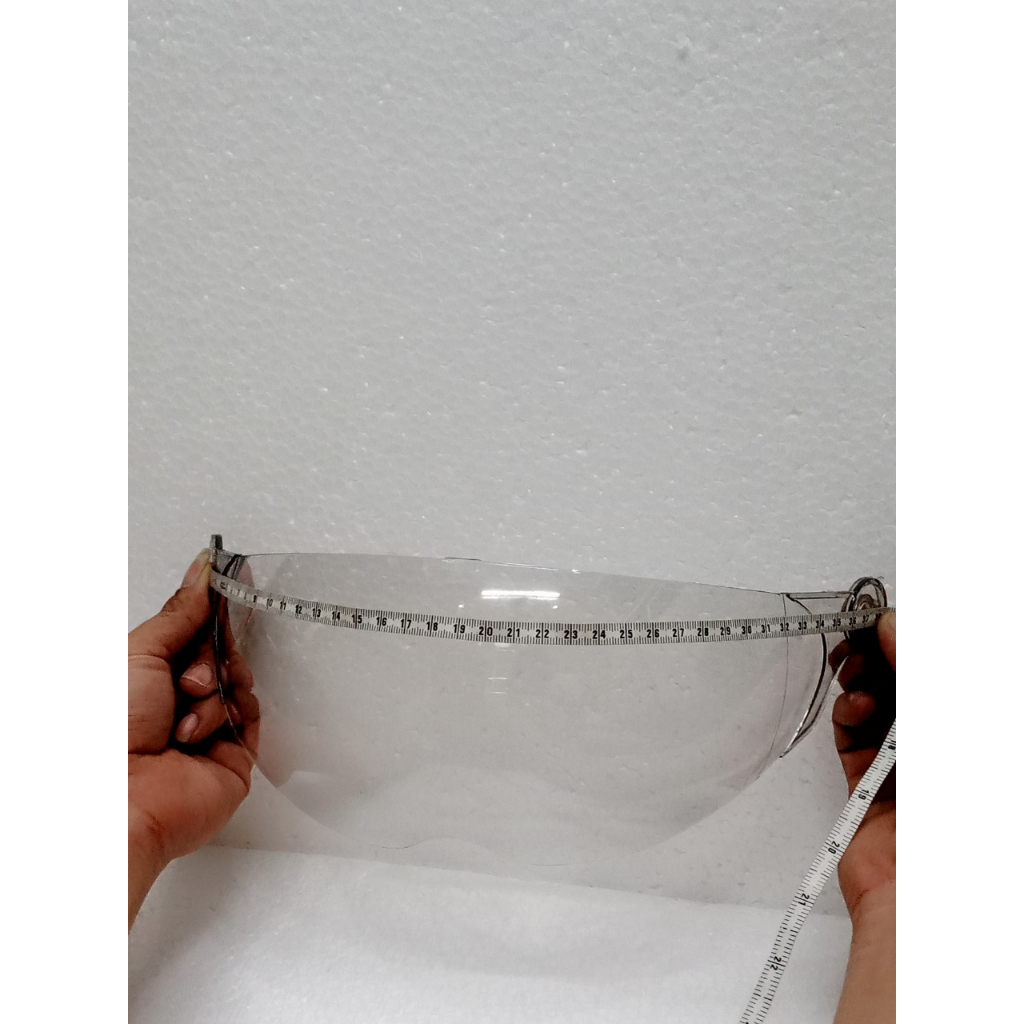 Kính gắn mũ bảo hiểm nón Sơn , nón nữa đầu