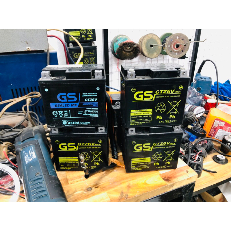 Bình điện Gs GTZ6V 12v-5Ah