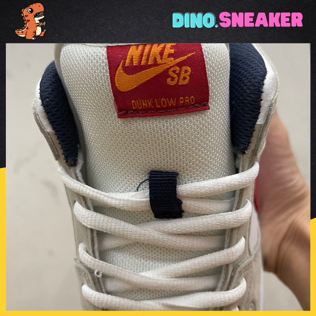 Giày SB Dunk Low Kasina, Nike SB Xám Móc Đỏ - Dino.Sneaker