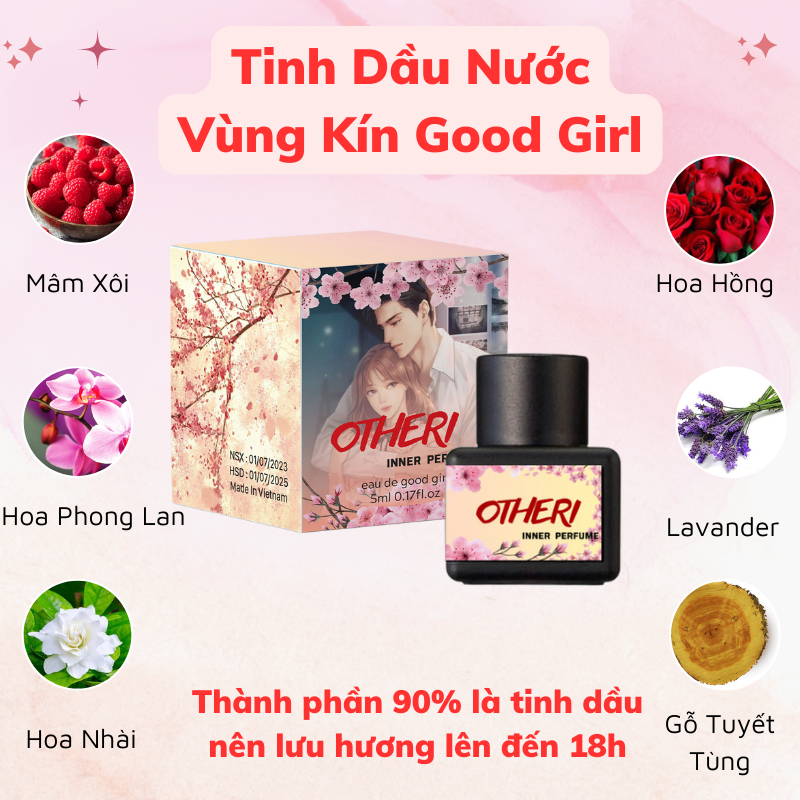 Tinh Dầu  Nước Hoa Vùng Kín Otheri Good Girl Sự Quyến Rũ Nhẹ Nhàng Lưu Hương Đến 18h